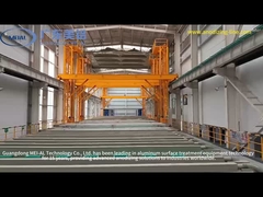 Linea di produzione di anodizzazione dell'alluminio