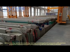 6061/6063 Apparecchiature per l'anodizzazione in lega di alluminio con tenuta moderata