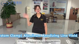 Morsetto personalizzato per la linea di produzione di anodizzazione dell'alluminio