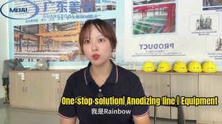 Soluzione unica per il trattamento superficiale delle leghe di alluminio | Linea di anodizzazione| Attrezzature per la linea di anodizzazione