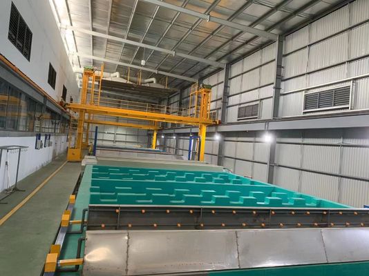 Prezzo buono 1,200 tonnellate/mese Linea di produzione di anodizzazione dura per componenti del carrello di atterraggio di aeromobili con specifica MIL-A-8625 tipo III In linea