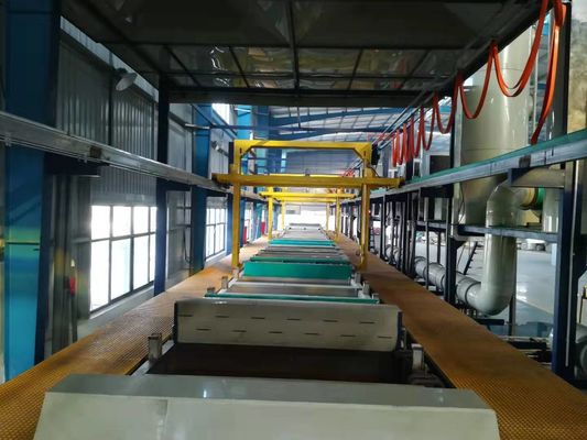 Linea d'anodizzazione automatizzata piccolo pezzo in lavorazione processo di coloritura di trattamento