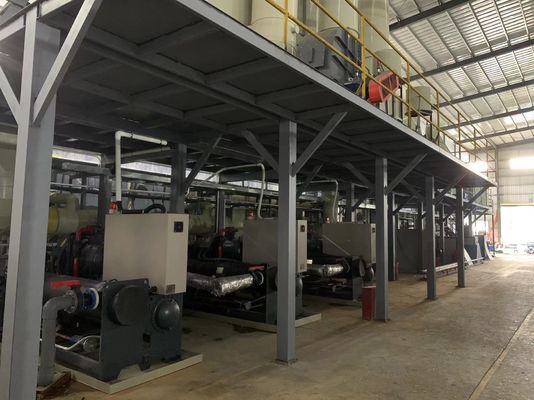 Linea d'anodizzazione automatizzata piccolo pezzo in lavorazione processo di coloritura di trattamento