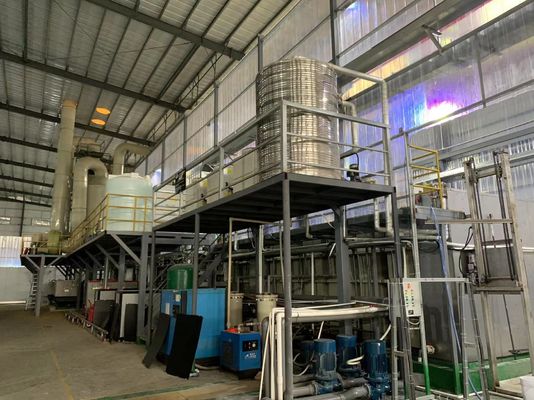 Linea d'anodizzazione automatizzata piccolo pezzo in lavorazione processo di coloritura di trattamento