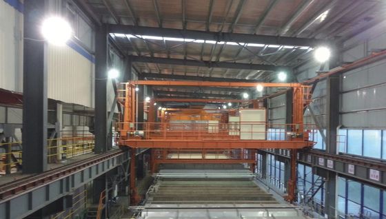 Linea d'anodizzazione verticale automatizzata con il sistema di tormento di Manaul