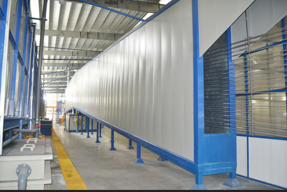 Buon prezzo Linea di rivestimento verticale di spruzzatura della polvere uscita automatica 1200T/Month in linea