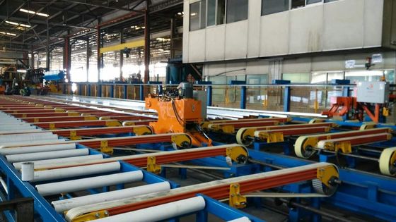 Prezzo buono PLC Control Aluminum Extrusion Press with Adjustable Extrusion Speed and Pre-stressed Frame Structure for Profile Production In linea