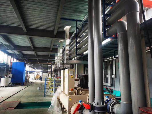 Prezzo buono Linea di produzione di anodizzazione completamente automatica da 1500-2500 tonnellate/mese con rivestimento duro MIL-A-8625 Tipo III per componenti di armi da fuoco tattiche In linea