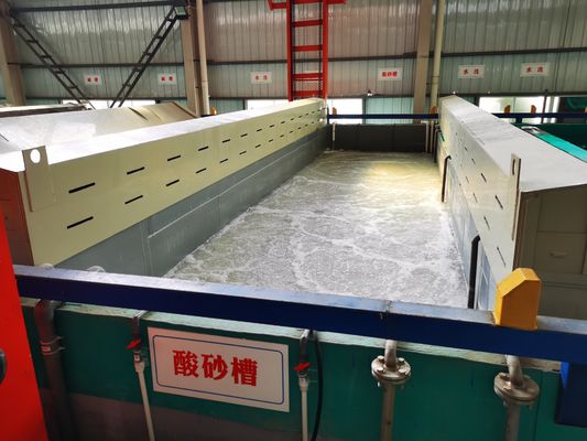 linea di produzione d'anodizzazione di potere 3000T/Month modo orizzontale di processo U