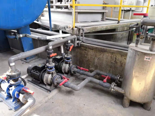 Processo di linea di anodizzazione modulare dell'alluminio con sistema di scaffalature manuali