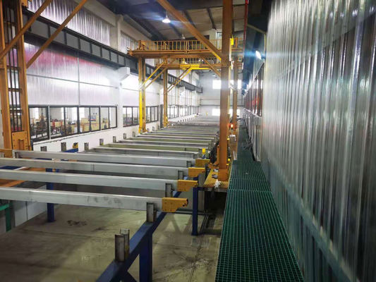 Prezzo buono linea di produzione d'anodizzazione 500T/Month semiautomatico/automatico in linea