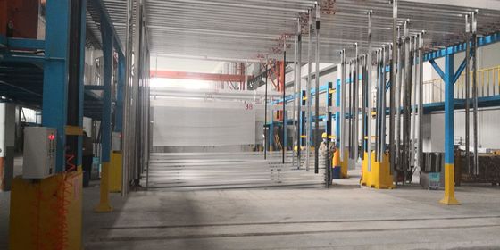 L'orizzontale ha automatizzato la linea d'anodizzazione attrezzatura 1500T/Month ha prodotto