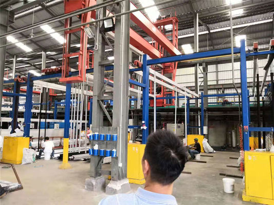 Il potere ha automatizzato la linea d'anodizzazione linea orizzontale di Anodiding di processo