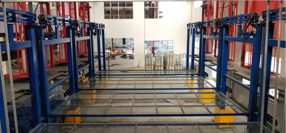 Il potere ha automatizzato la linea d'anodizzazione linea orizzontale di Anodiding di processo