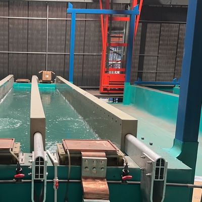 Buon prezzo Linea di produzione di anodizzazione semiautomatica di 3000T / M 8-12μm in linea