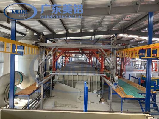 Buon prezzo Linea di produzione automatica di anodizzazione dell'alluminio da 800 T/mese in linea