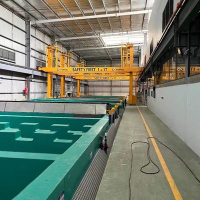 Prezzo buono Linea di produzione per anodizzazione dura da 300T per profili in alluminio con alimentazione AC In linea