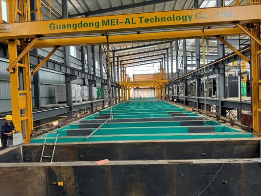 Linea di anodizzazione 3HP-380V/50HZ personalizzabile per un processo di anodizzazione preciso