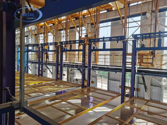 Prezzo buono La linea di produzione d'anodizzazione automatica il processo 650T/Month del trattamento ha prodotto in linea