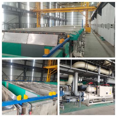 Buon prezzo Linea di produzione anodizzazione profili in alluminio di alta gamma 2000T/M in linea