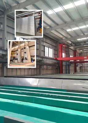 Buon prezzo Linea di produzione anodizzazione 150T/m per profili in alluminio automobilistici in linea