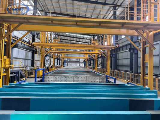 Buon prezzo Linea di anodizzazione 500T/M per componenti di grandi dimensioni in linea