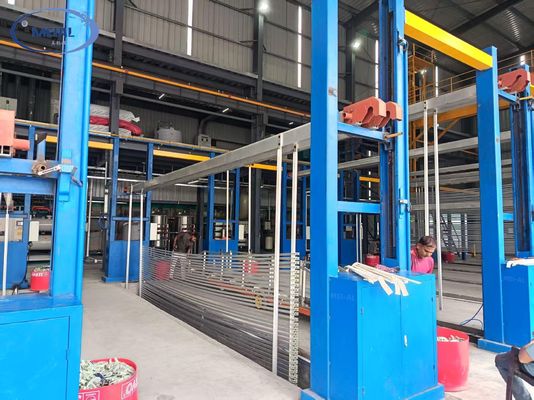 2000T/M solar aluminum frame surface treatment line