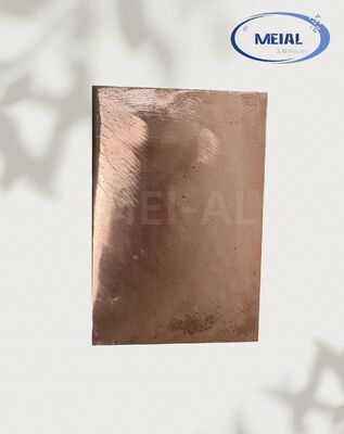 Prezzo buono Lamiera composita rame-alluminio per accessori di linea di anodizzazione con lega di rame T2 + alluminio 1060, contenuto di rame 99,9% e contenuto di alluminio 100% in linea