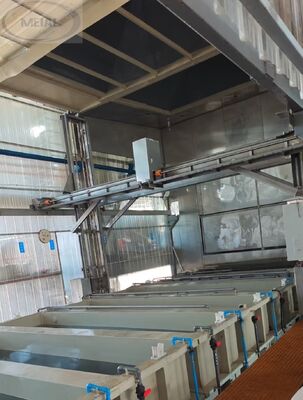 Prezzo buono 500 T/M Prodotti per cilindri di piccole linee di produzione di anodizzazione in linea