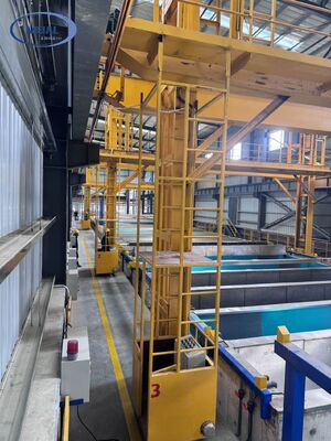 Prezzo buono Linea di produzione anodica ad alta capacità 100-3000T/M per leghe di alluminio 6063 6061 7075 con sistema di controllo integrato in linea